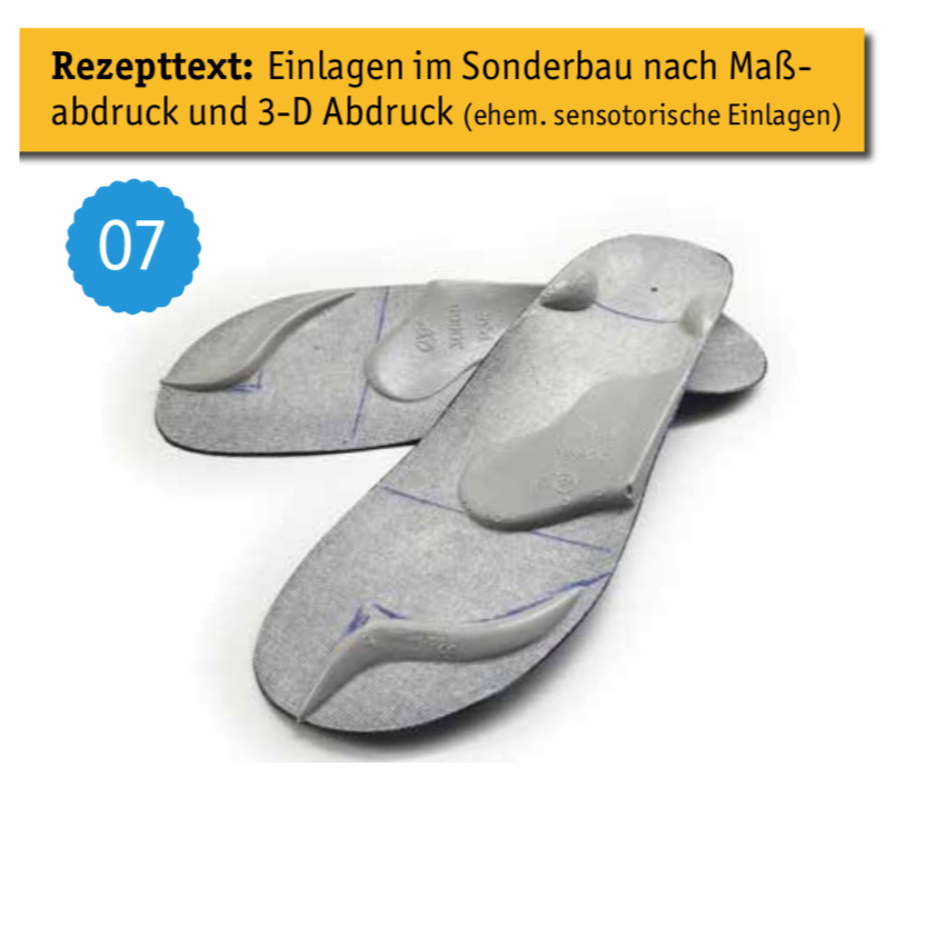 Fußeinlage: Einlagen im Sonderbau nach Maßabdruck und 3D-Abdruck Fußeinlage: Einlagen im Sonderbau nach Maßabdruck und 3D-Abdruck